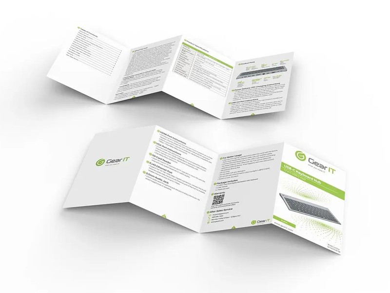 風(fēng)琴折說明書